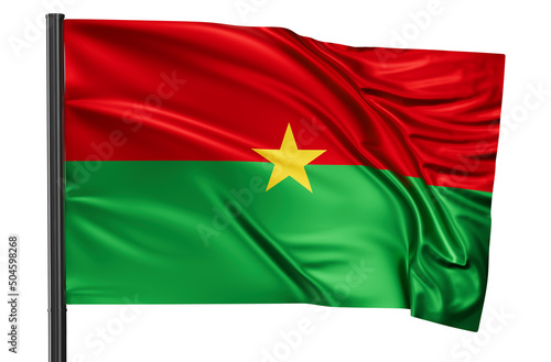 Burkina Faso national flag photo