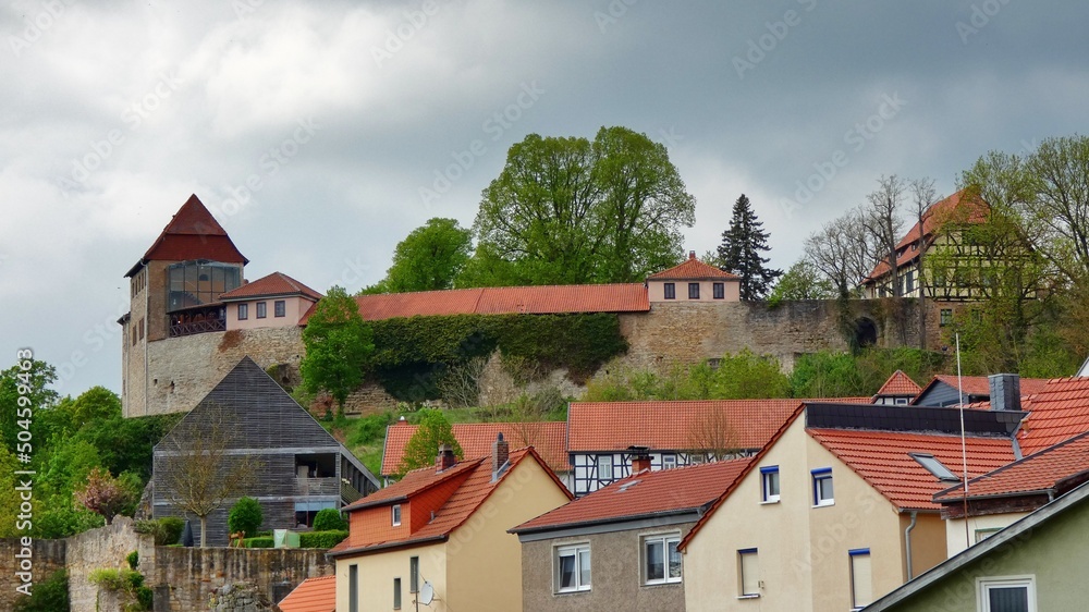die Creuzburg über der Stadt die Creuzburg über der Stadt