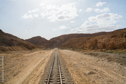 views of Selja Gorges -western Tunisia -Gafsa governorate - Tunisia photo