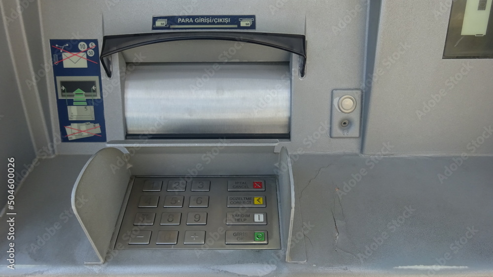 Fototapeta premium cash machine