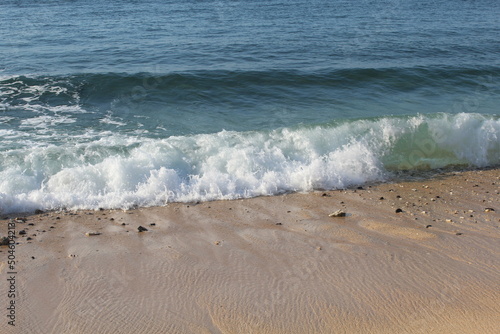 waves on the south sumbawa beach photo