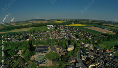 Luftbild Panorama Rommerskirchen Wasserburg Anstel photo