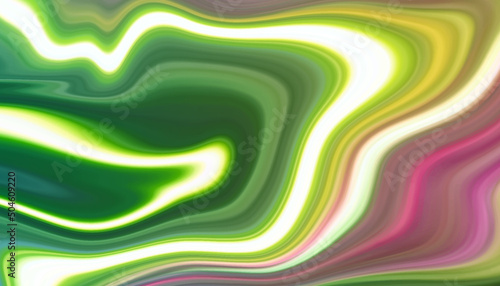 Abstract bright colorful wavy liquid marble background, colorful acrylic painted liquid texture, Acrylic texture with marble pattern for making book cover, template, decoration and design.