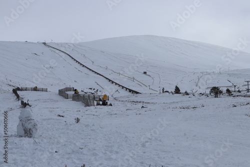 cairngorm mountain cairngorms scotland winter photo