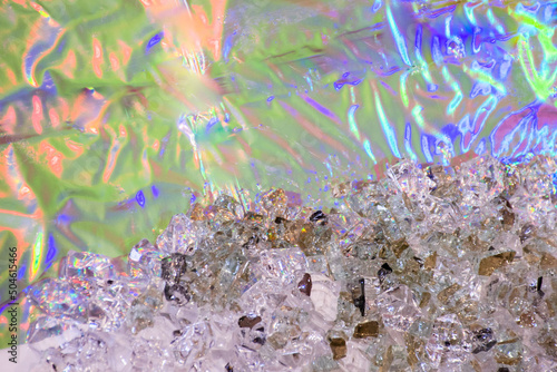 Abstract agate orignal resin art
