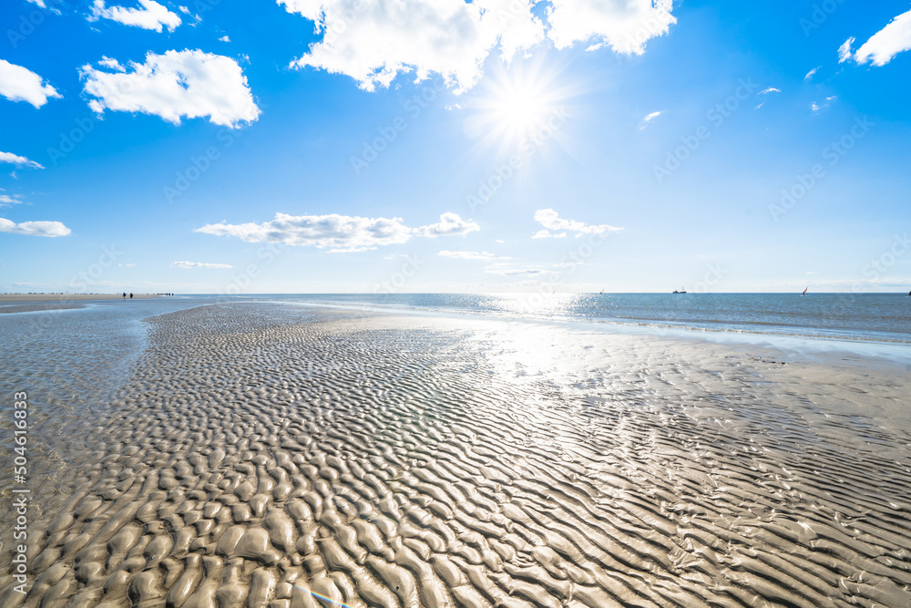 Ebb in the North Sea