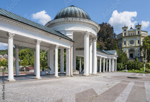 Colonnade in Marianske Lazne, Czech Republic