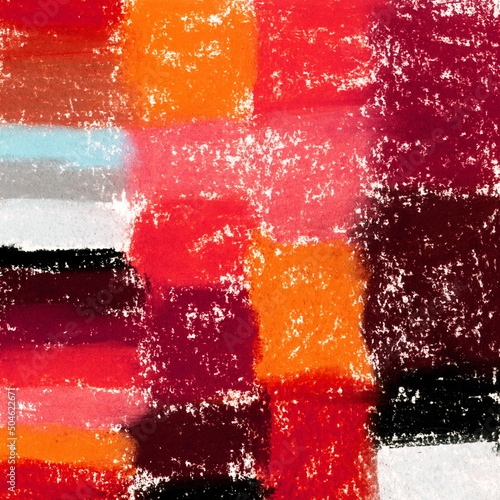 Checkered plaid background. Red brown blue white black hand drawn tartan plaid pattern charcoal pastel crayon geometrical abstract plaids, fashion tartan, plaid pattern fabric, plaid picnic background