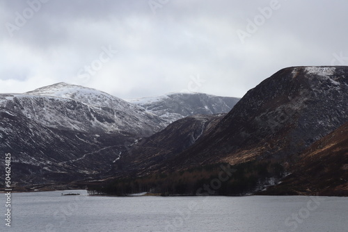 loch muick munros scotland photo