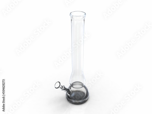 Long Glass Bong

A long glass bong or smoking pipe, glass hookah illustration