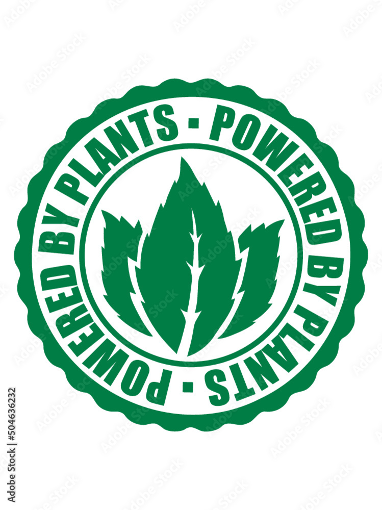 Powered by plants Powered by plants