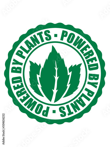 Powered by plants 