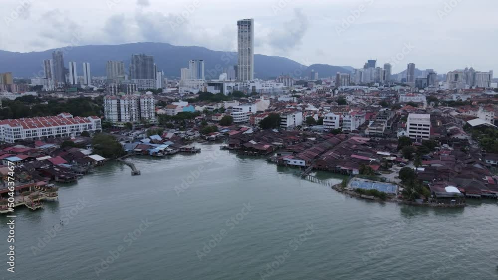 Georgetown, Penang Malaysia - May 13, 2022: The Clan Jetties of ...