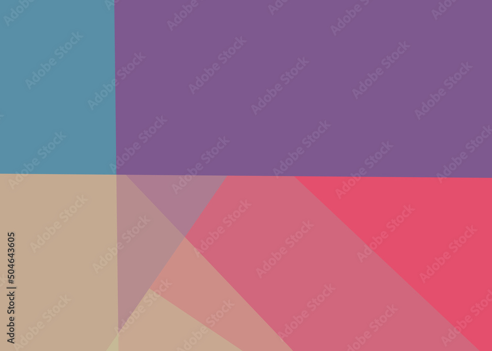 Obraz premium Abstract computational color Polygones background illustration