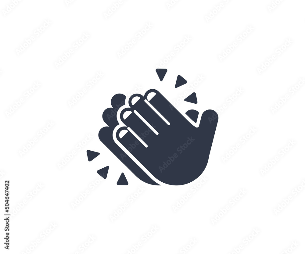 Clapping Hands Gesture Emoticon. Vector Clapping Hands Emoji Clapping Hands Gesture Emoticon. Vector Clapping Hands Emoji