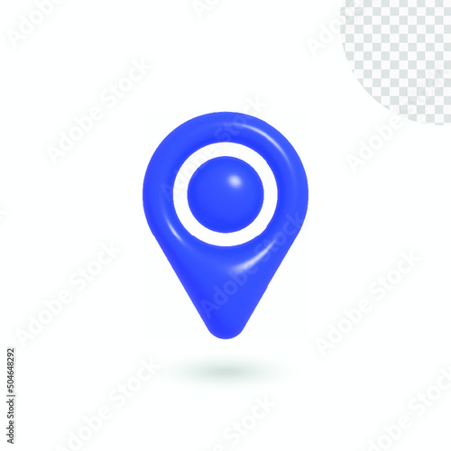 Free Download 3D Rendering location icon  - GFXLoad