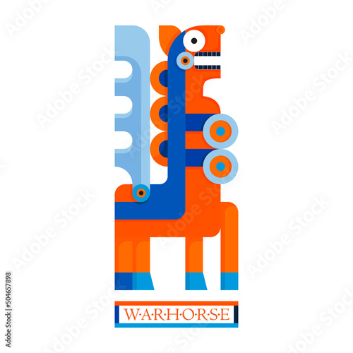 Northern fantasy warhorse