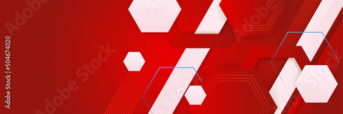 Abstract banner design web template Set, Horizontal header web banner
