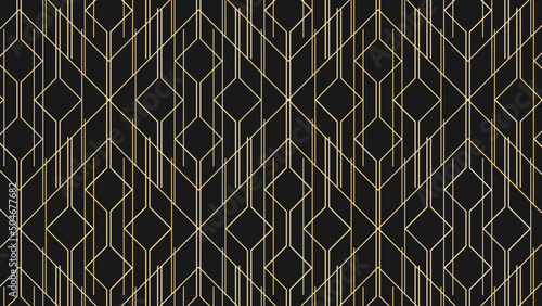 Art deco background pattern