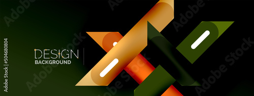 Background overlapping lines. Dynamic lines abstract wallpaper. Straight lines composition vector illustration for wallpaper banner background or landing page