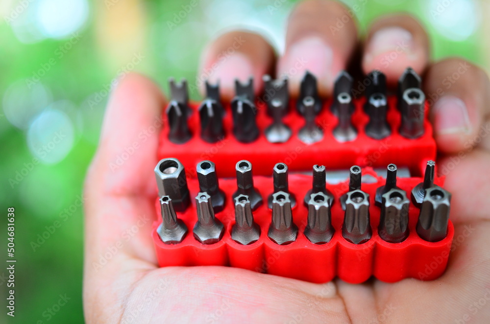 star screwdriver set close up