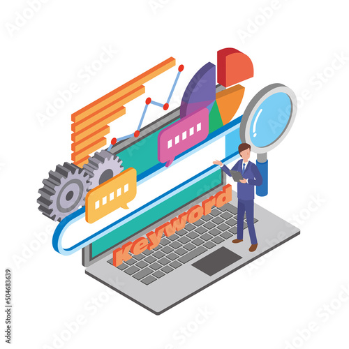 検索キーワード分析のイメージ