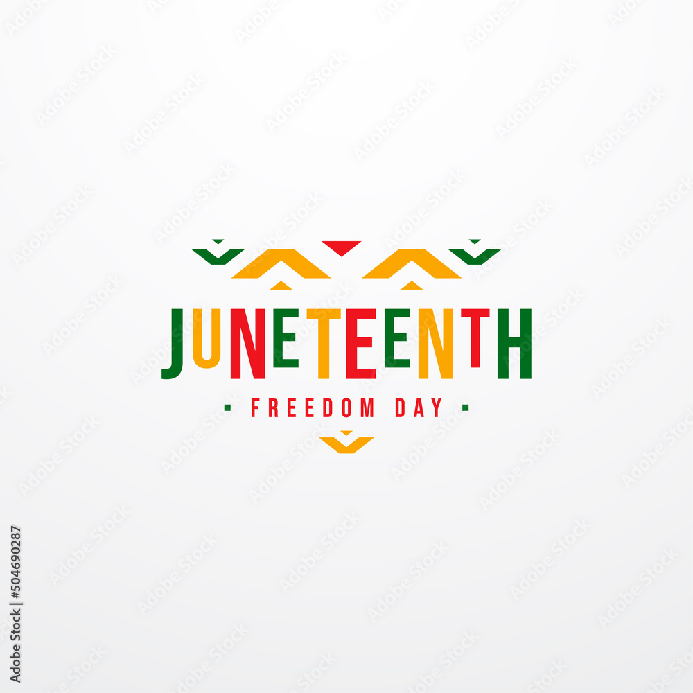 Juneteenth Freedom Day Background Event