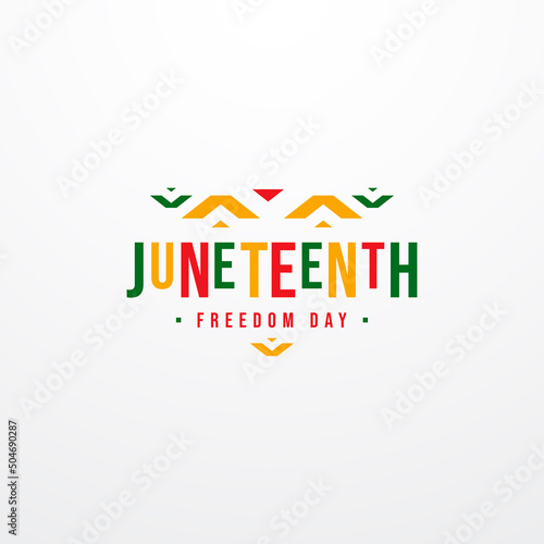 Juneteenth Freedom Day Background Event photo