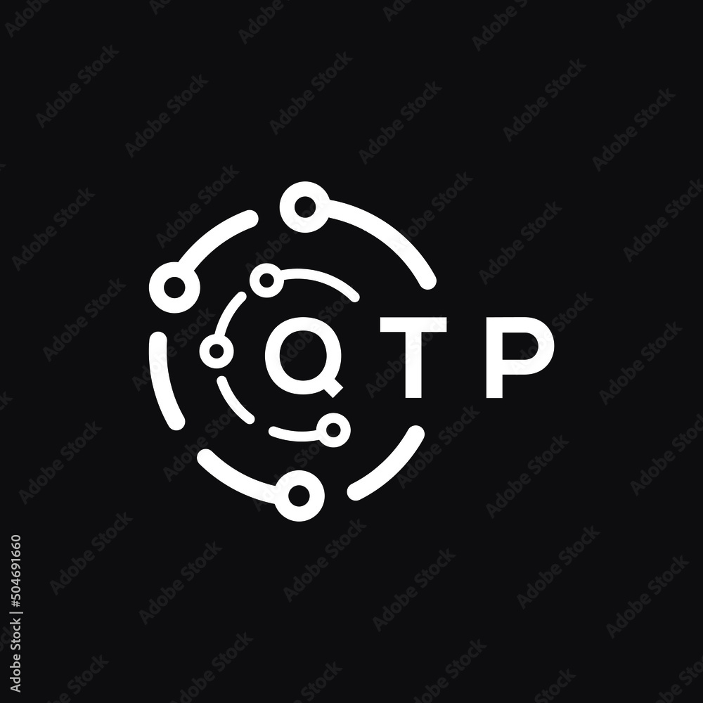 QTP letter logo design on black background. QTP creative initials letter logo concept. QTP letter design.
QTP letter logo design on black background. QTP creative initials letter logo concept. QTP letter design.