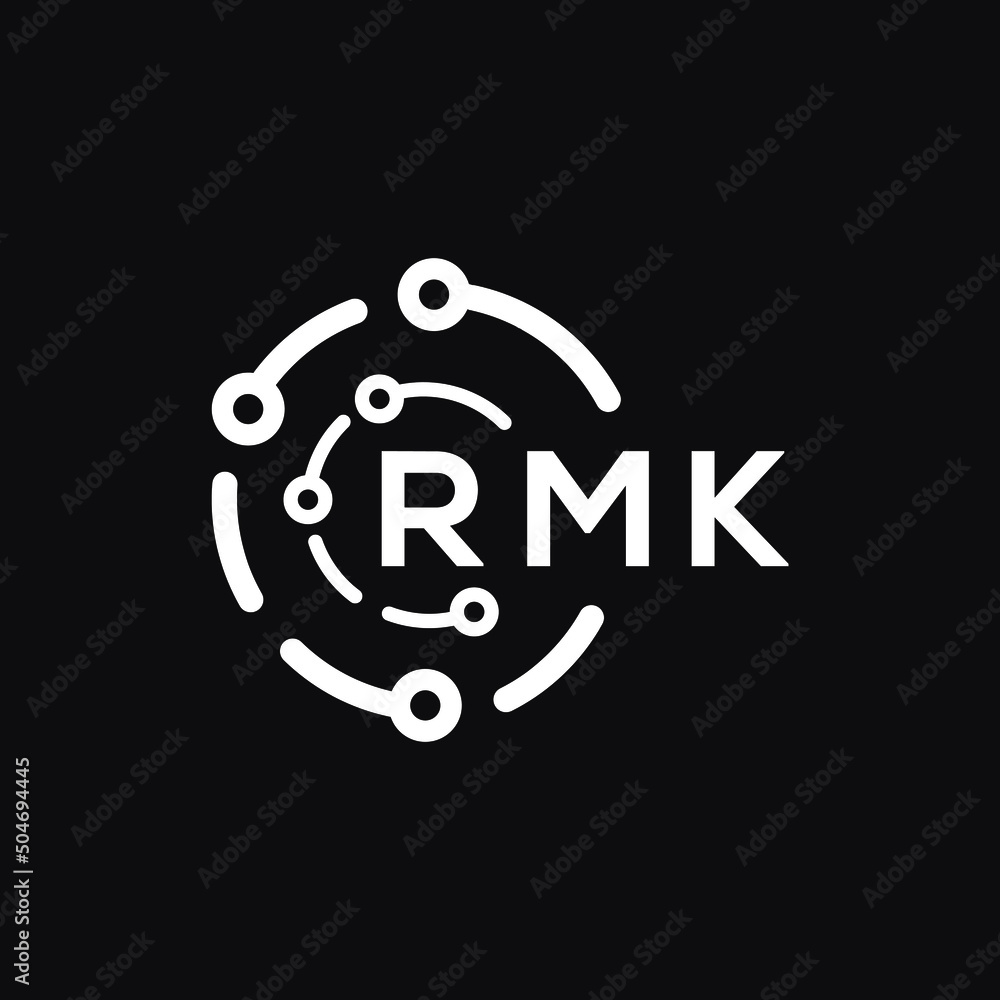 RMK technology letter logo design on black background. RMK creative initials technology letter logo concept. RMK technology letter design.
RMK technology letter logo design on black background. RMK creative initials technology letter logo concept. RMK technology letter design.