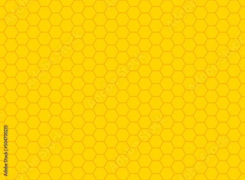 Hexagon geometric background, honeycomb decorative pattern, design texture vector illustration