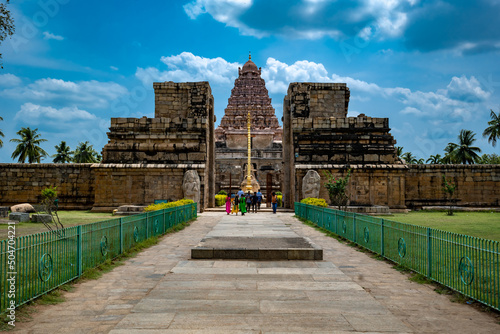 Gangaikonda Cholapuram Temple at Tamil Nadu, South India photo