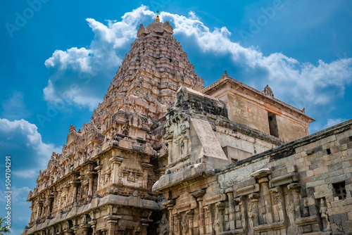 Gangaikonda Cholapuram Temple at Tamil Nadu, South India photo