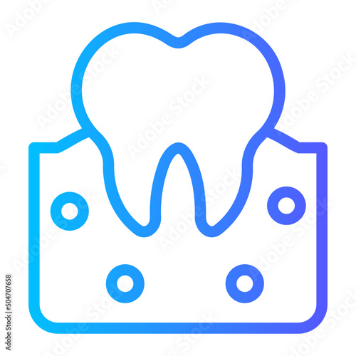 gums gradient icon