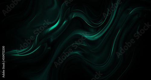 Amazing abstract dark green texture. 3d vertical banner emerald royal color. ...