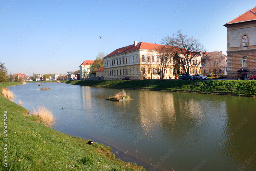 Obraz premium City of Zrenjanin in Serbia, Europe