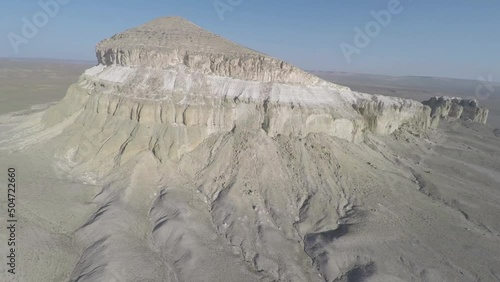 Kazakhstan, Ustyurt plateau. Eastern slope of Mount Sherkala. photo