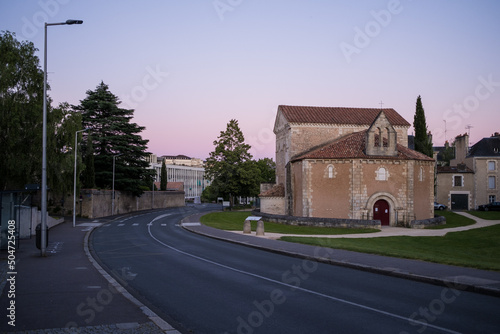 Le Baptistère Saint-Jean dans la ville de Poitiers dans le département de la Vienne en région Nouvelle Aquitaine