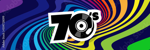 Seventies banner