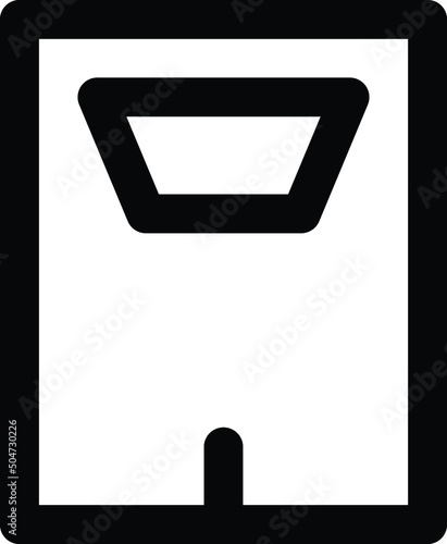 icon illustration of body scales weight scale icon On 