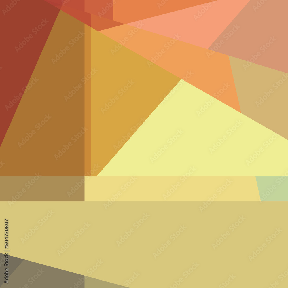 Abstract computational color Polygones background illustration