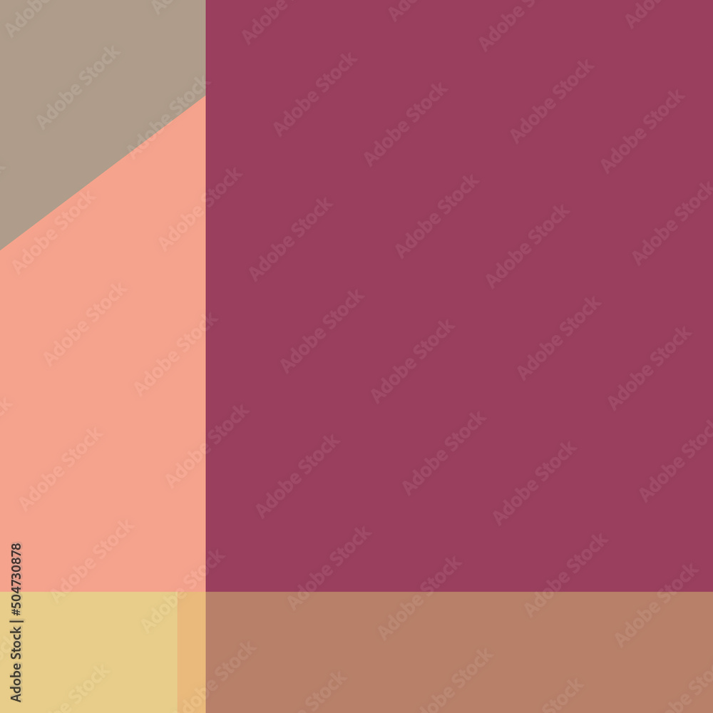 Fototapeta premium Abstract computational color Polygones background illustration