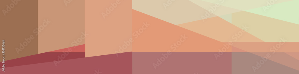 Obraz premium Abstract computational color Polygones background illustration