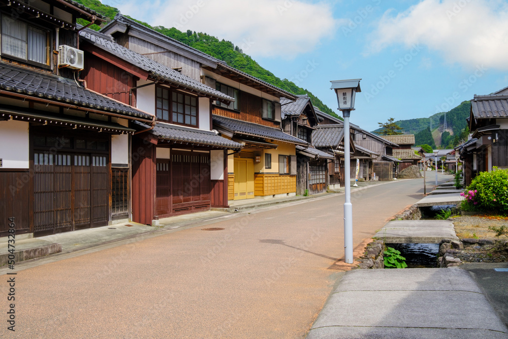 福井県若狭　熊川宿