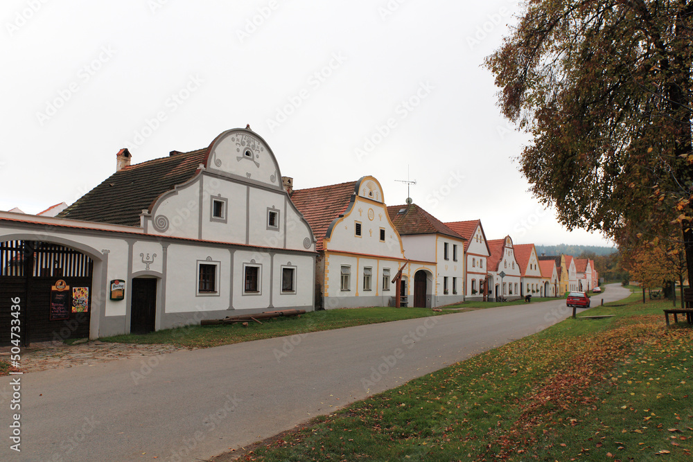 Holašovice - UNESCO historic village in Czech Republic