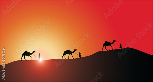 viaggio, deserto, tuareg photo