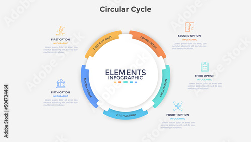 Modern Infographic Vector Template