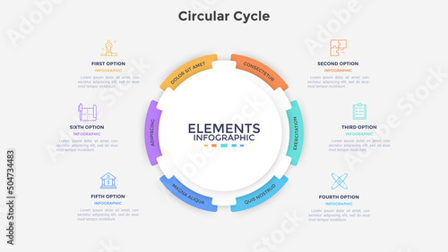 Modern Infographic Vector Template