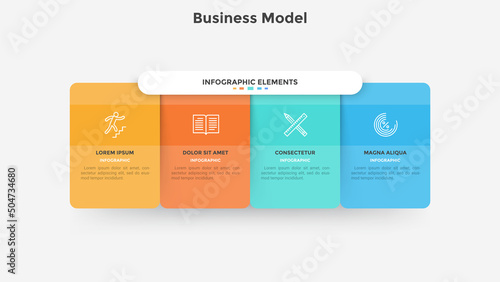 Modern Infographic Vector Template
