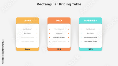 Modern Infographic Vector Template